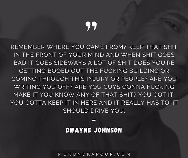 dwayne the rock johnson quotes