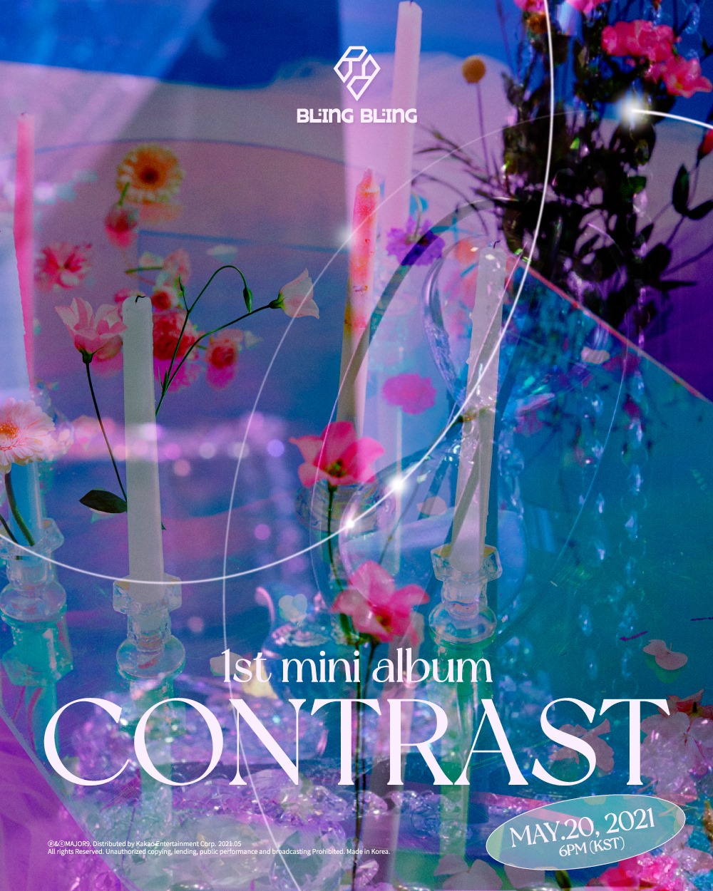 블링블링(Bling Bling) 1st MINI ALBUM 'CONTRAST' 컨셉포토 (DARK & LIGHT Ver.)