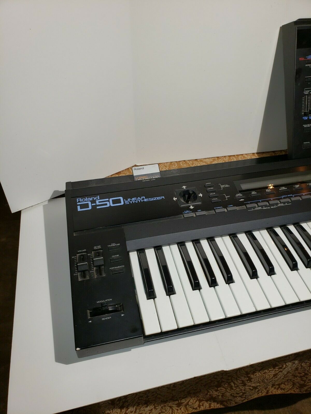 MATRIXSYNTH Roland D50 61 Key Linear Synthesizer with PG1000 Linear