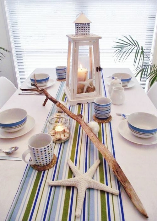 Coastal & Beach Theme Table Runners