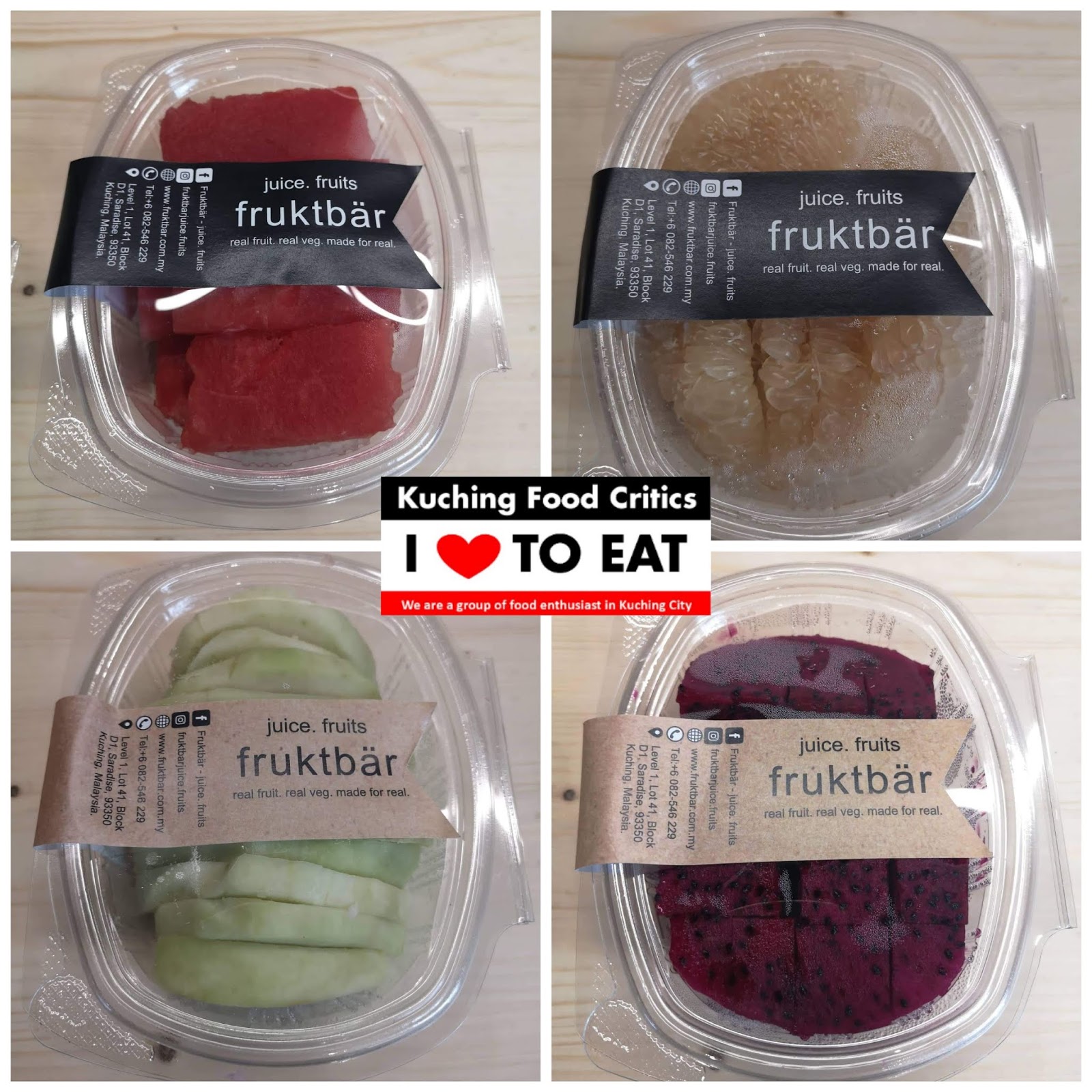 Kuching Food Critics Fruktbar Juice & Fruits Saradise Kuching
