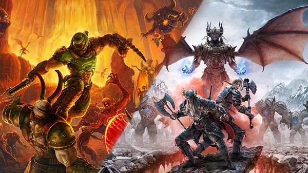 رسميا تأكيد إطلاق نسخة أجهزة PS5 و Xbox Series X من لعبة Doom Eternal و The Elder Scrolls Online بالمجان 