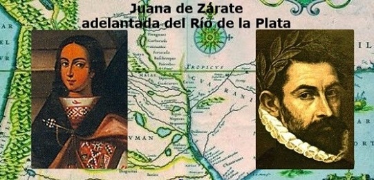Biografías de Patriotas Vascongados Juana-zarate-adelantada-rio-plata
