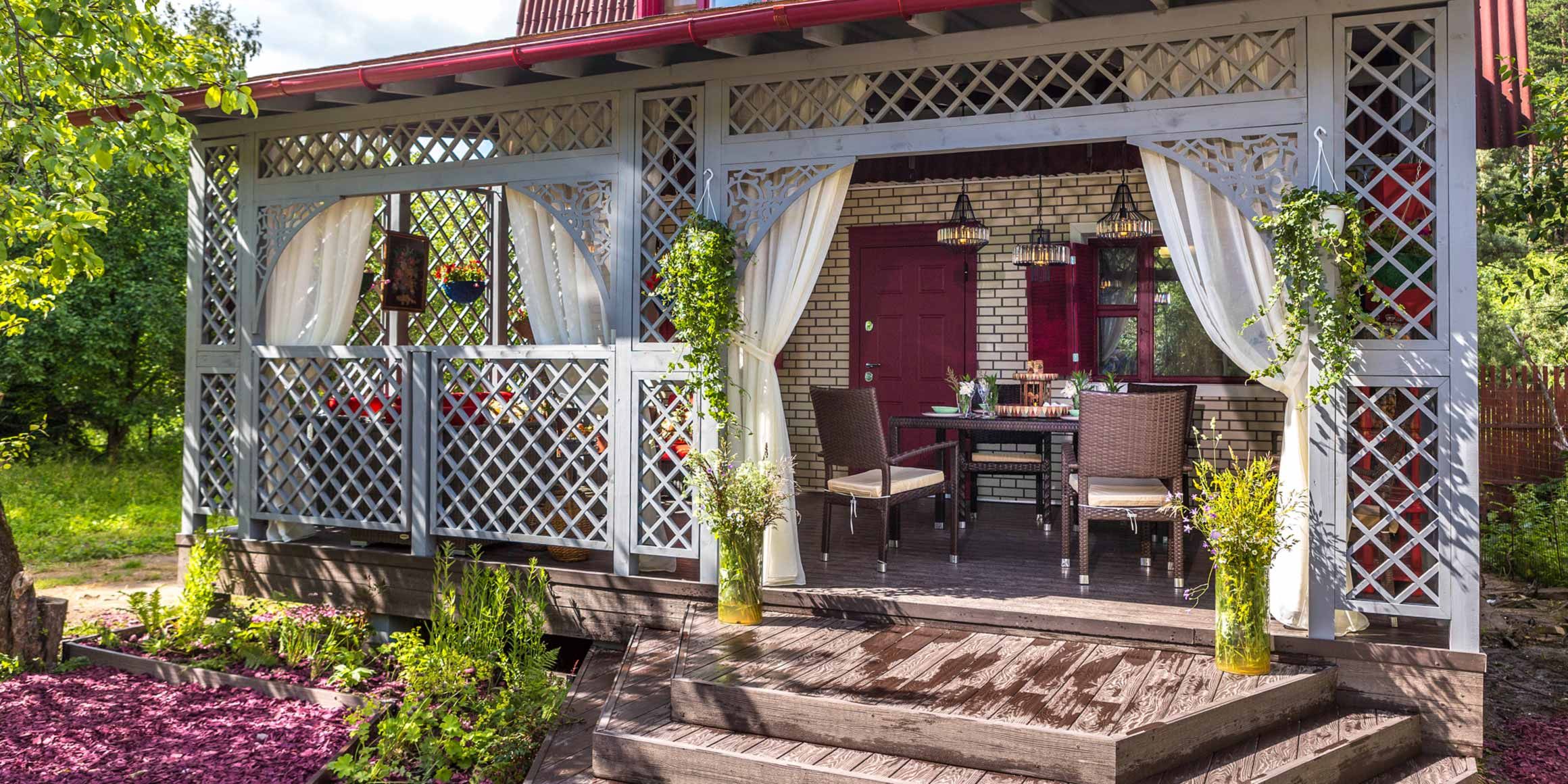 Diseñar la glorieta o pérgola con tus propias manos - tutorial y muchas