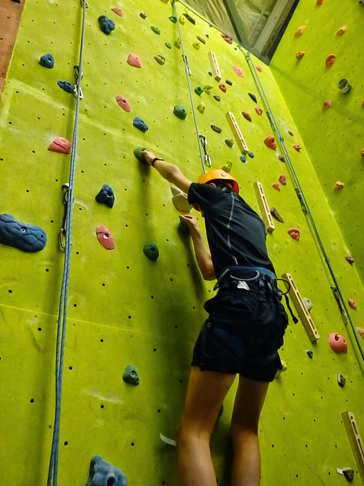 Plymouth College Outdoor Education Climbing club visit Dart Rock