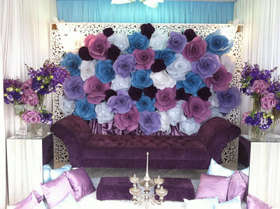 HowSweetYouCanBe E day DIY Bunga besar kat pelamin HowSweetYouCanBe E day DIY Bunga besar kat pelamin