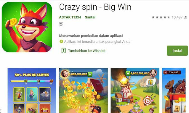8 Game Spin Penghasil Uang Langsung ke Rekening Terbaru
