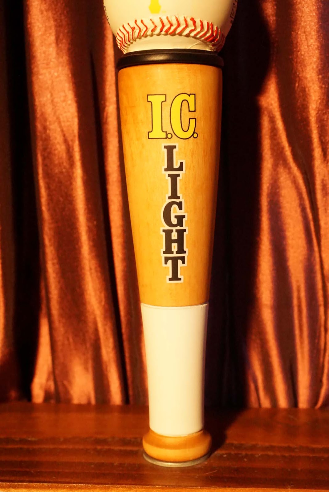 Tap Handle 692 Iron City I.C. Light Pittsburgh Pirates