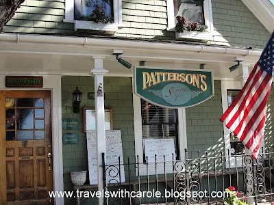 exterior of Patterson's Pub in Mendocino, California