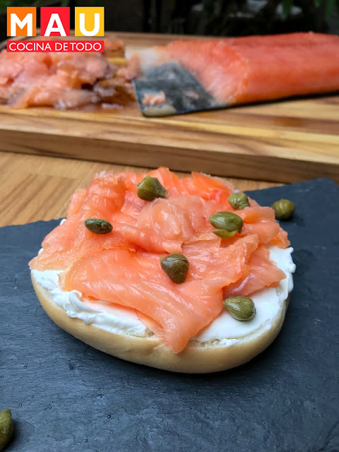salmon gravalaz ahumado curado mau cocina de todo recetas facil
