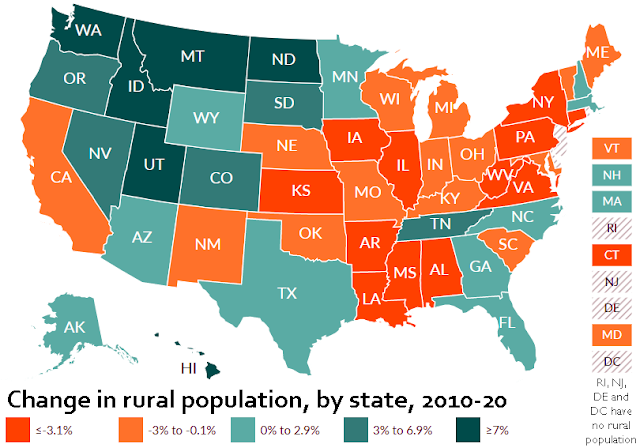 The Rural Blog: Today's census numbers show that rural America will