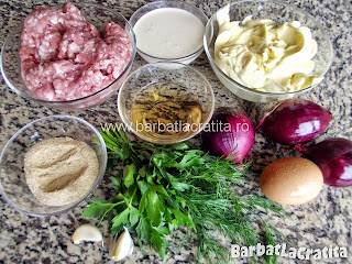 Salata de chiftele cu maioneza Ingredientele necesare retetei