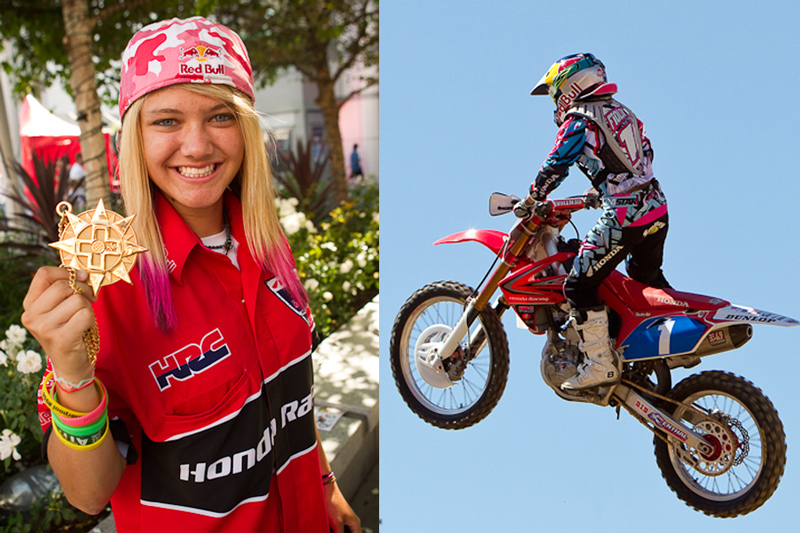 Ashley Fiolek Youngest Woman in History to Win the American Motocross