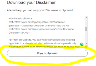 Disclaimer_website