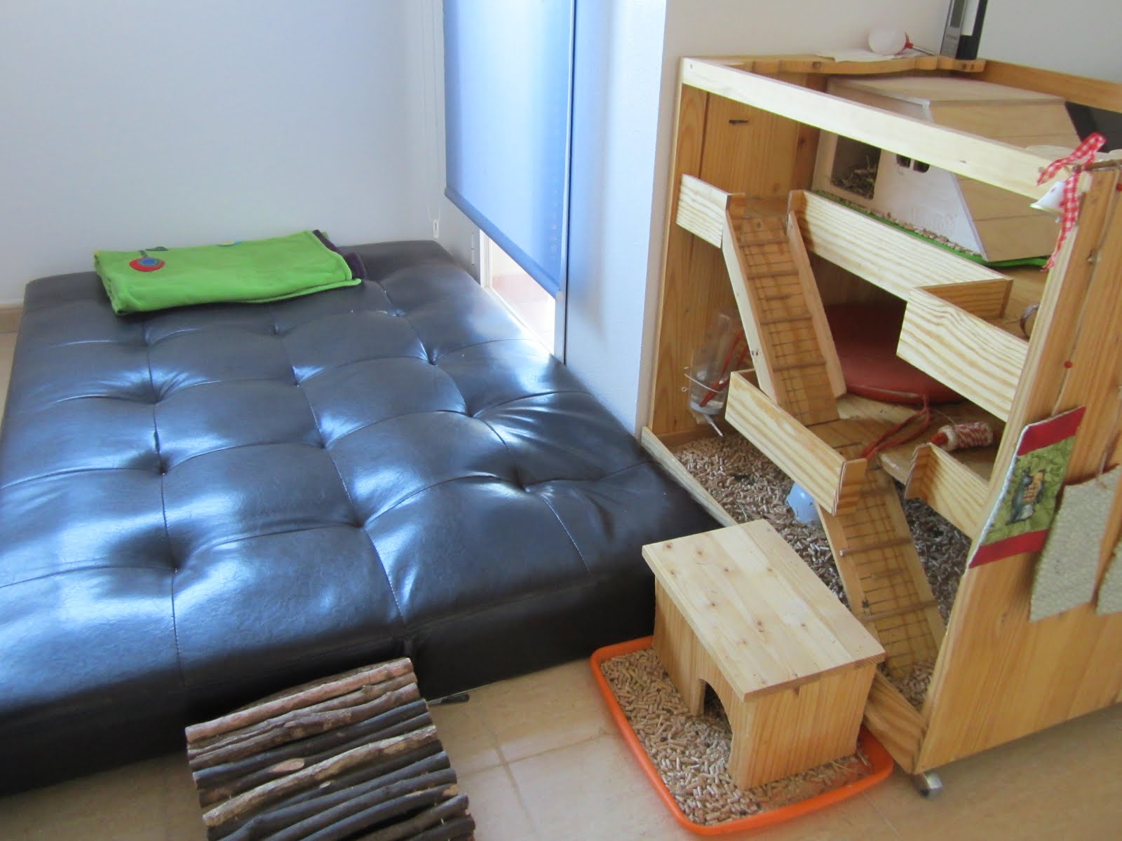 Cobayas a lo loco Casa o jaula para cobayas la casita de Choco y Gordi