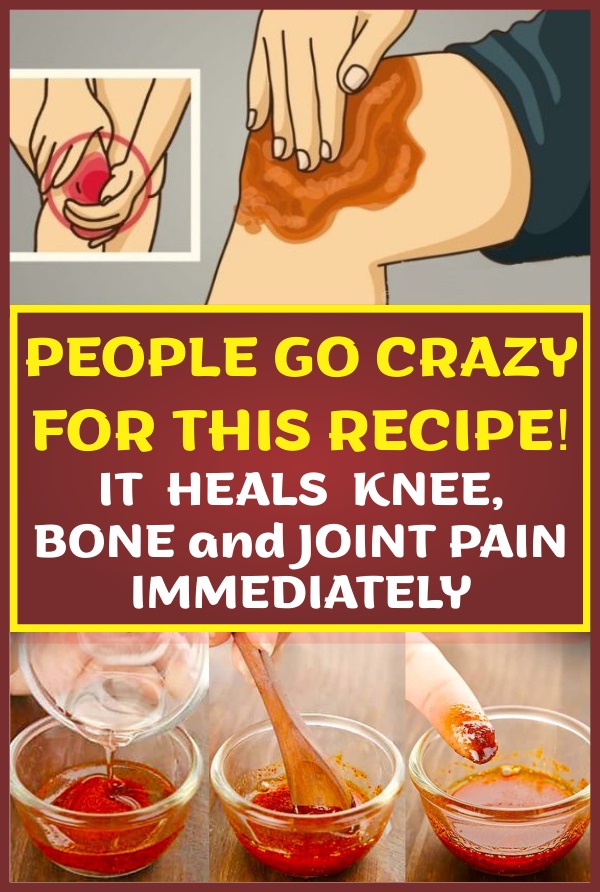People Go Crazy For This Recipe! It Heals Knee, Bone and Joint Pain