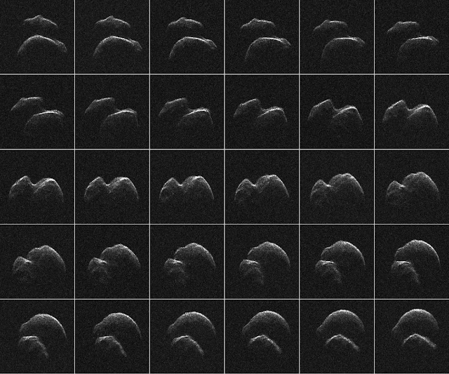 asteroide 2014 JO25 em detalhes - rotação