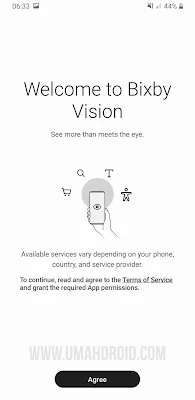 Terima Lisensi Bixby Vision HP Samsung