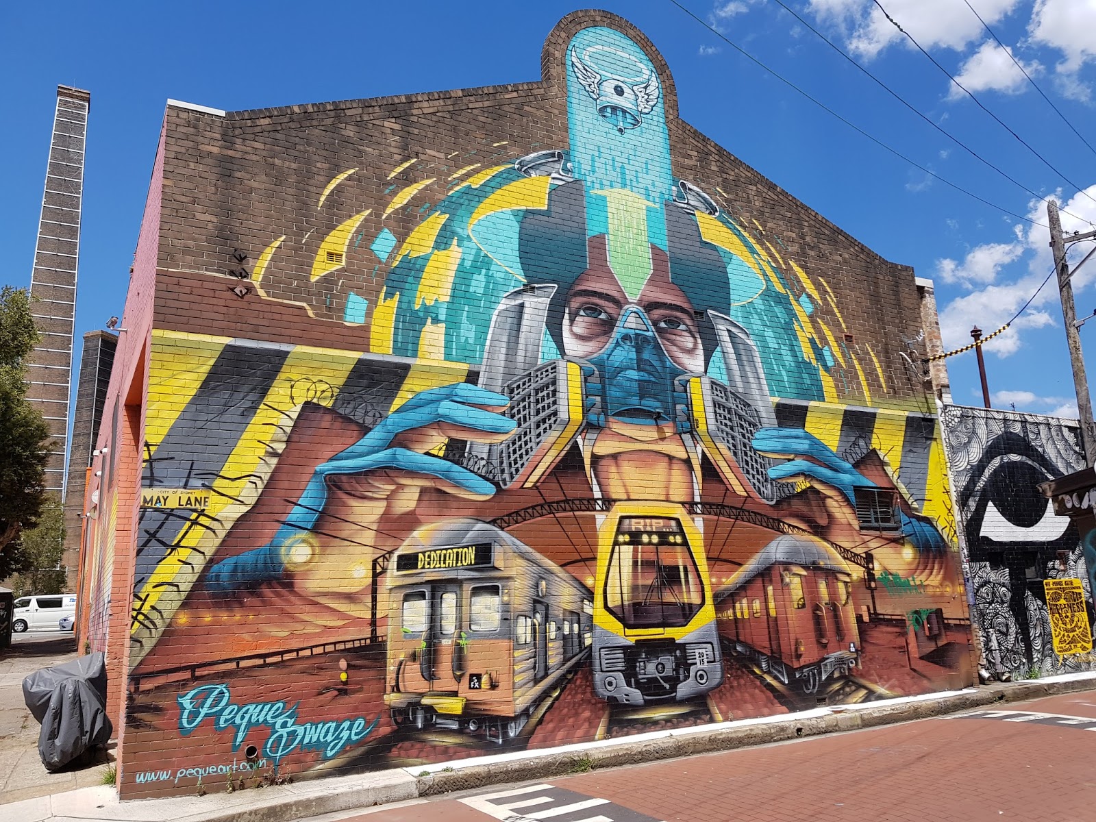 Sydney City and Suburbs St Peters, mural