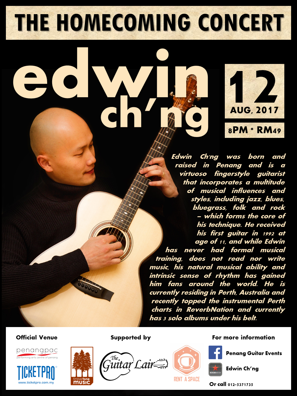 Penang Guitar Events