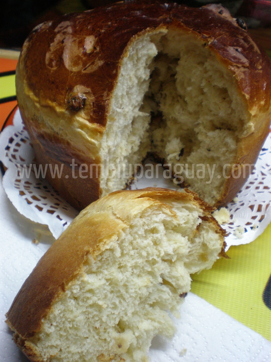 Pan dulce o panettonne – Tembi'u Paraguay