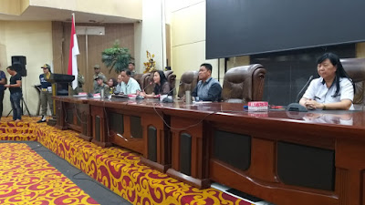 Komisi II DPRD Manado Hearing Soal Penertiban Pasar 45