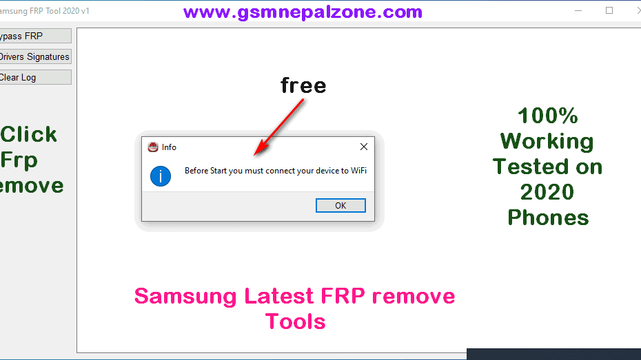 easy samsung frp tool 2020 v1 failed