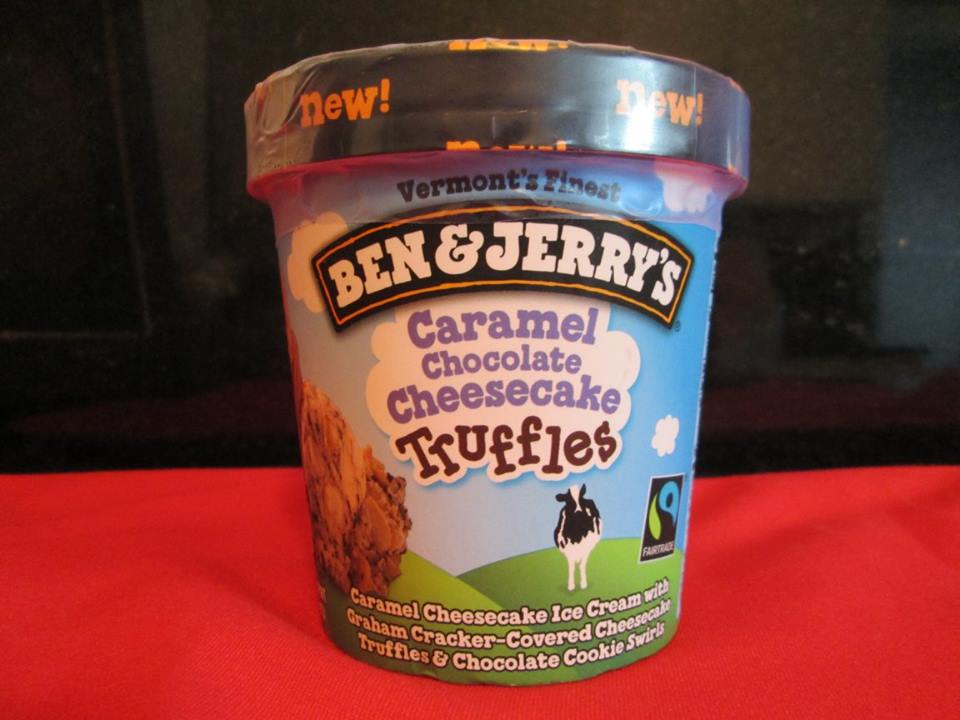 David's Ice Cream Reviews Ben & Jerry's Caramel Chocolate Cheesecake