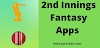 2nd Innings Fantasy Apps कौन - कौन हैं ?