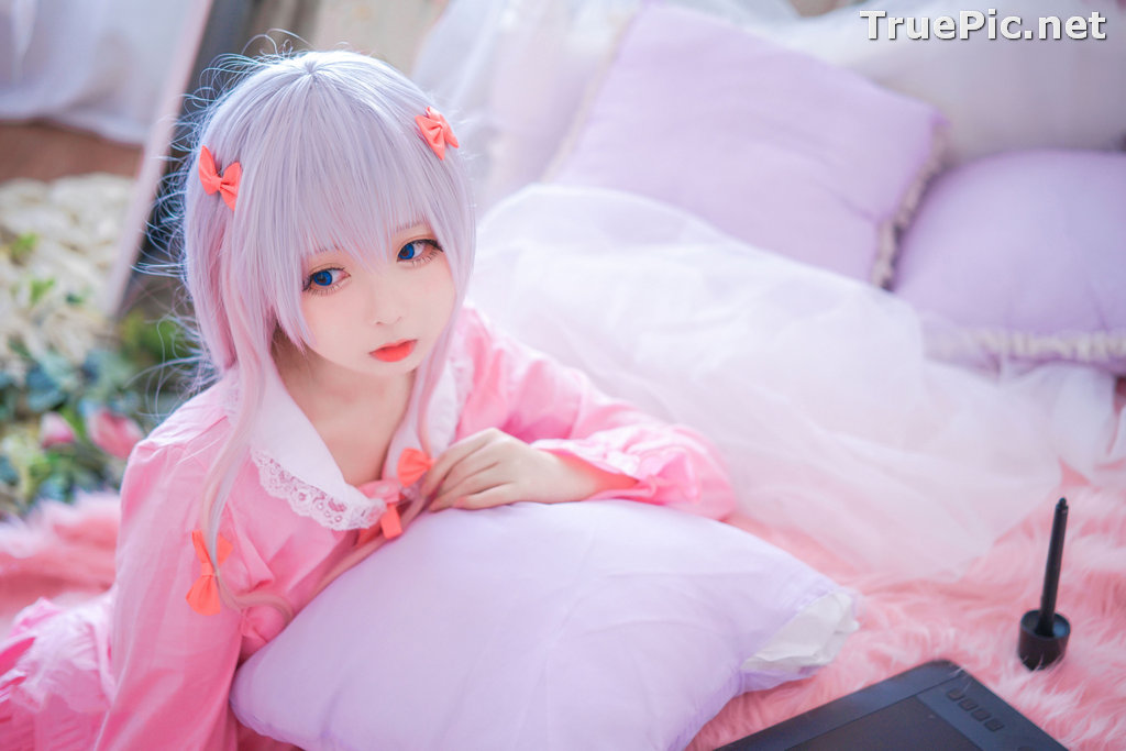 Image [MTCos] 喵糖映画 Vol.048 - Chinese Cute Model - Lovely Pink - TruePic.net - Picture-15