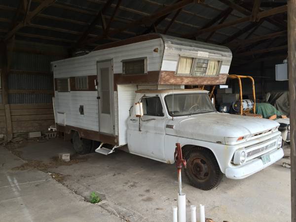 1965 Chevy C30 Open Road Camper Project