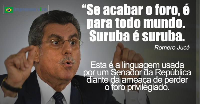 Resultado de imagem para república da Suruba Romero Juca