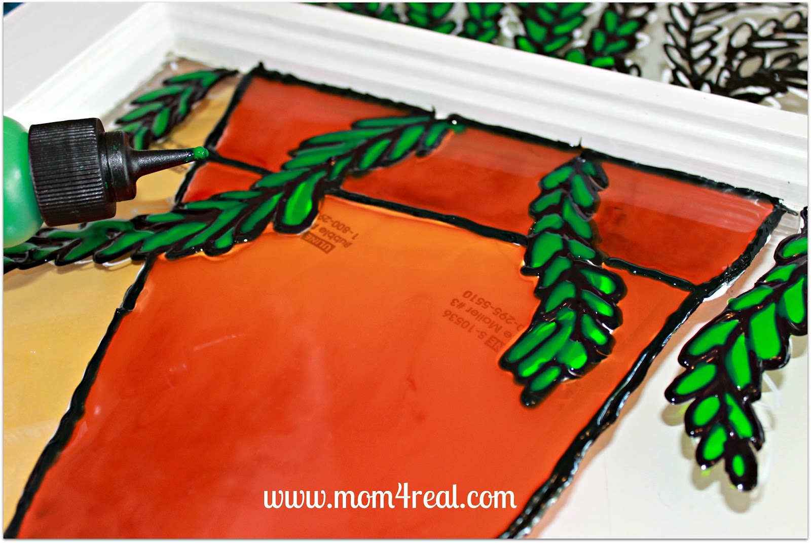 Mom 4 Real Stained Glass Window