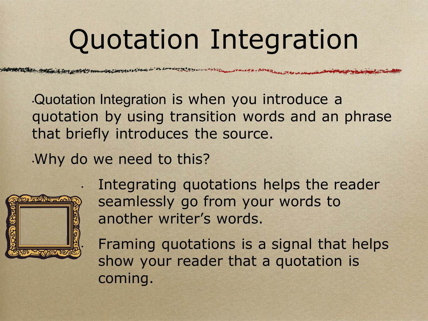 English and ESOL Lab Workshops: Quote Integration (Stefanie Johnson)