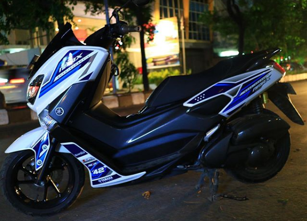Modifikasi Nmax 155 Warna Putih Polos, Metalik, Mutiara, Doff, Original