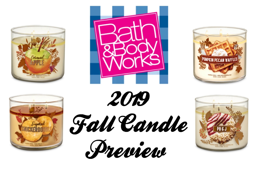 Bath and Body Works 2019 Fall Candle Preview A Very Sweet Blog
