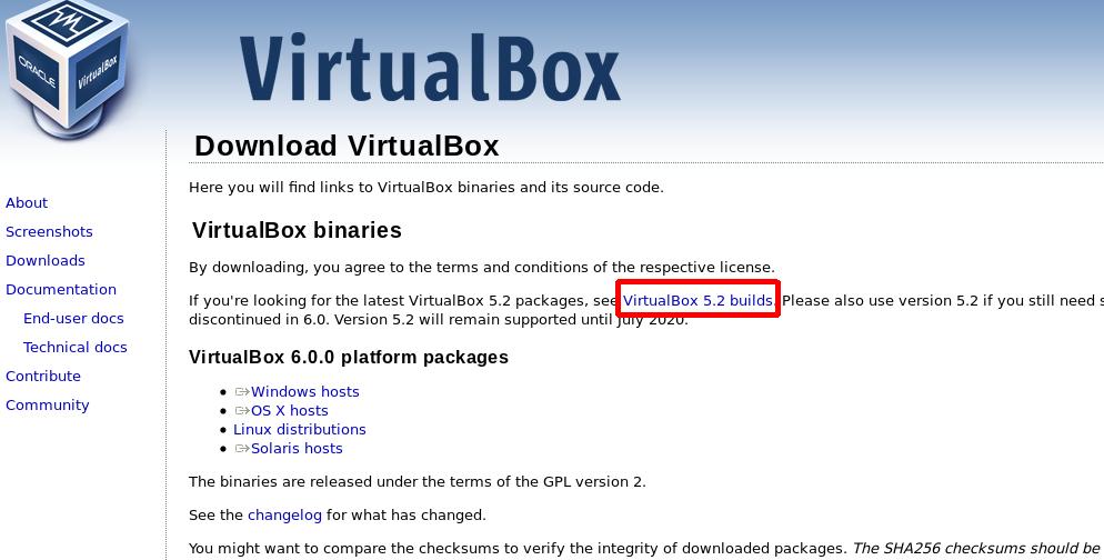 virtualbox 64 bit mac os
