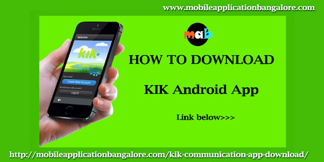 Kik communication android apps