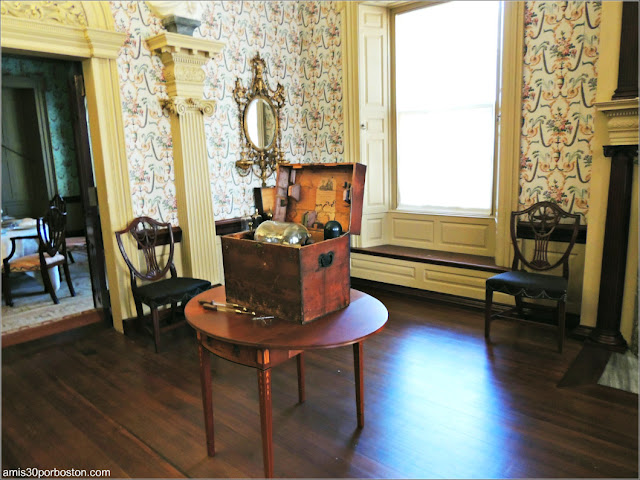 Salón de la Mansión de John Brown, Providence Salón de la Mansión de John Brown, Providence