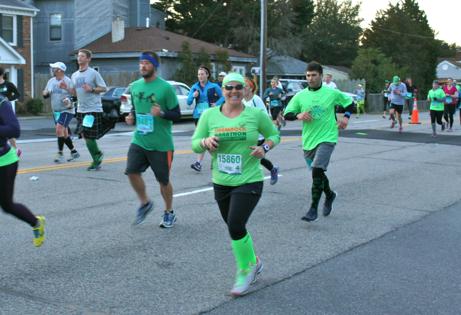 Run with Jess Race Recap Shamrock Half Marathon