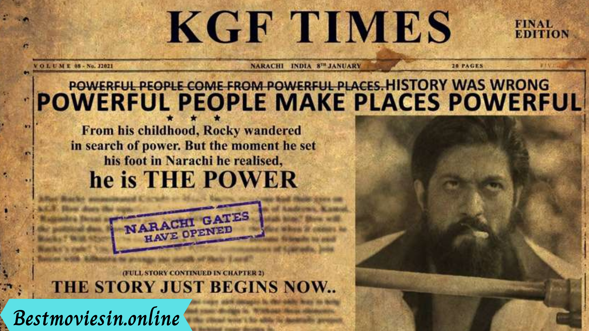Index of KGF Chapter 2 & KGF Chapter 1 | Watch Online Review in 1 click 5 Index of KGF Chapter 2 & KGF Chapter 1
