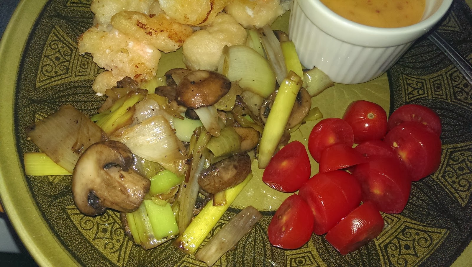 Easy Bake Nothin': Leeks and Mushrooms