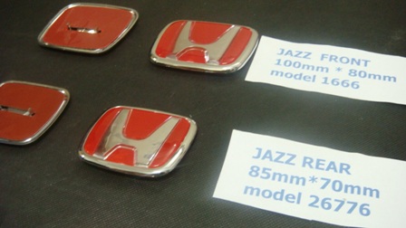 Honda jazz red logo #4