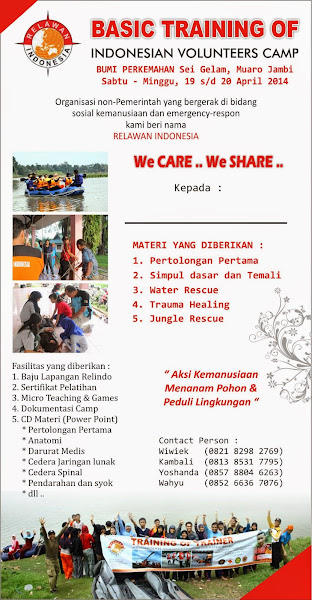 Relawan Indonesia - Basic Training of Indonesian Volunteers Camp
