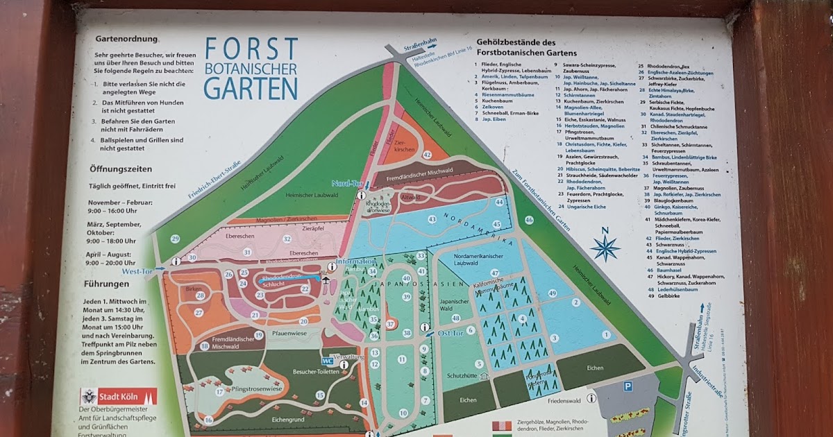 Forstbotanischer Garten Köln / Forstbotanischer Garten