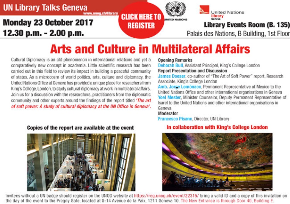GVA, 23.10 Art & Culture