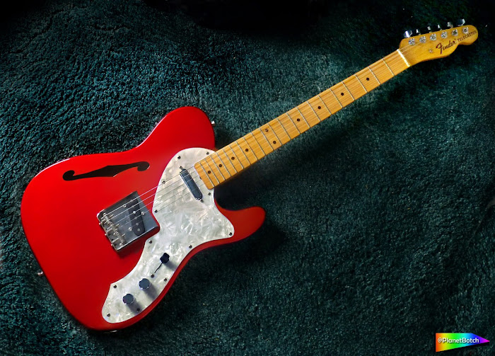 Fender Telecaster Thinline Candy Apple Red