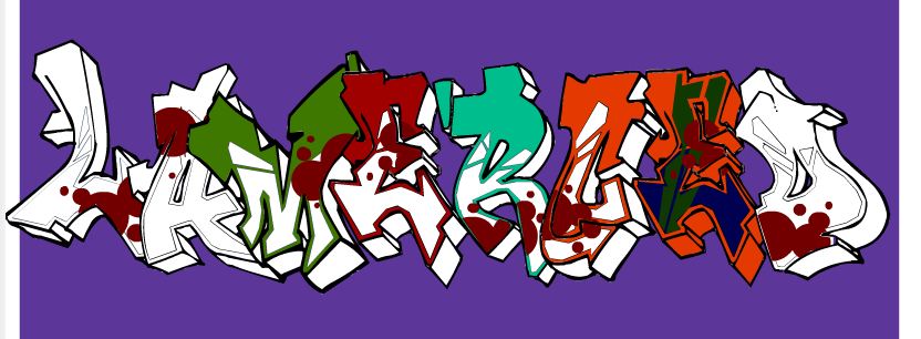 Estoy en ello...: Graffitis que no manchan paredes. Informática 4ESO #Gimp