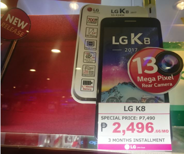 Lg K8 2018 Price In Philippines Mobile57 Ph