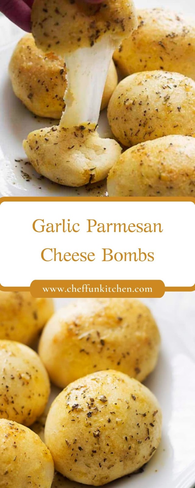 Garlic Parmesan Cheese Bombs